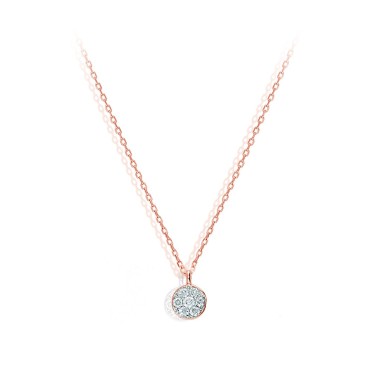 Collier Or Rose 18KTS...