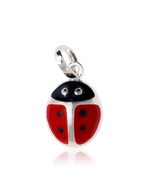 Pendentif Coccinelle Argent