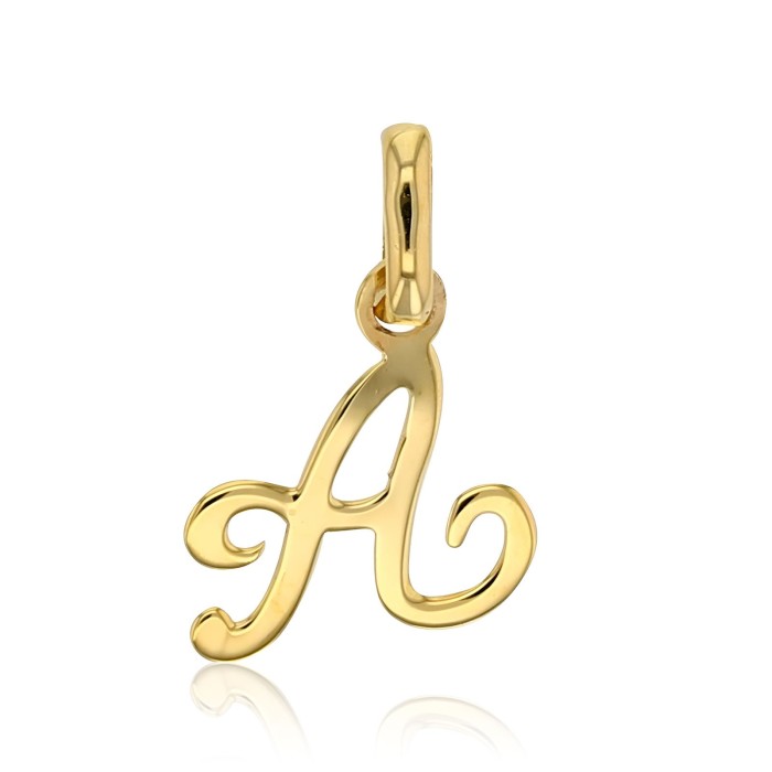 Pendentif initiale A Or 750