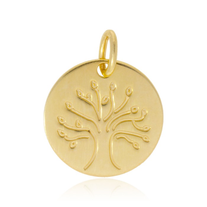 Pendentif Arbre de Vie Or Jaune 375