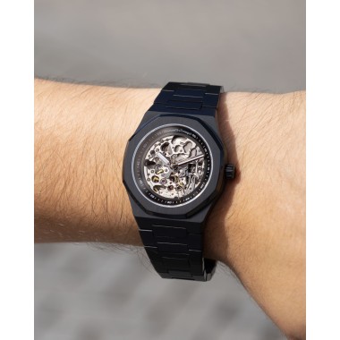 Montre Maison du Temps MTBeta Skeleton Black Edition Acier