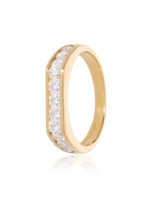 Alliance Or 750 Diamant Laboratoire 0.660ct